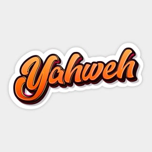 Yahweh Sticker